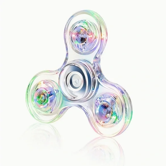 LED Light-Up Fidget Spinner - Picture 3 of 4